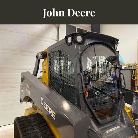 skid steer door|aftermarket skid steer doors.